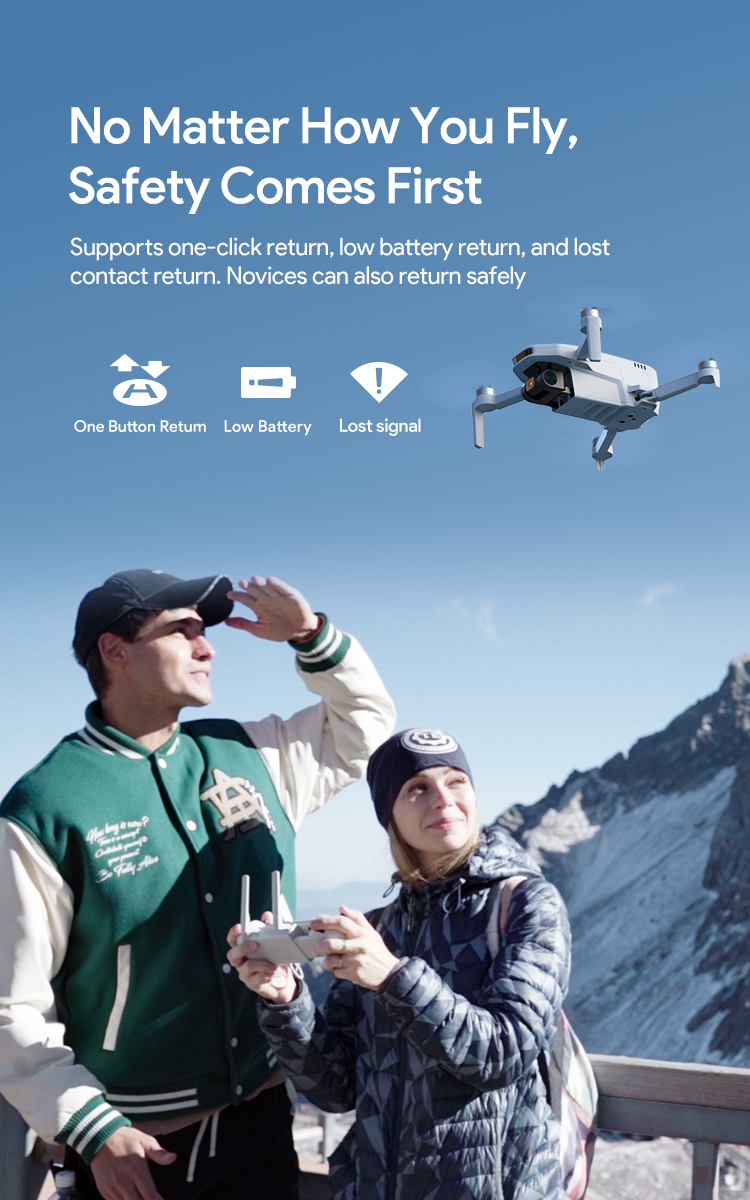Potensic Atom SE - Camera Drone | 29-Min Max Flight Time | Level 5 Wind ...