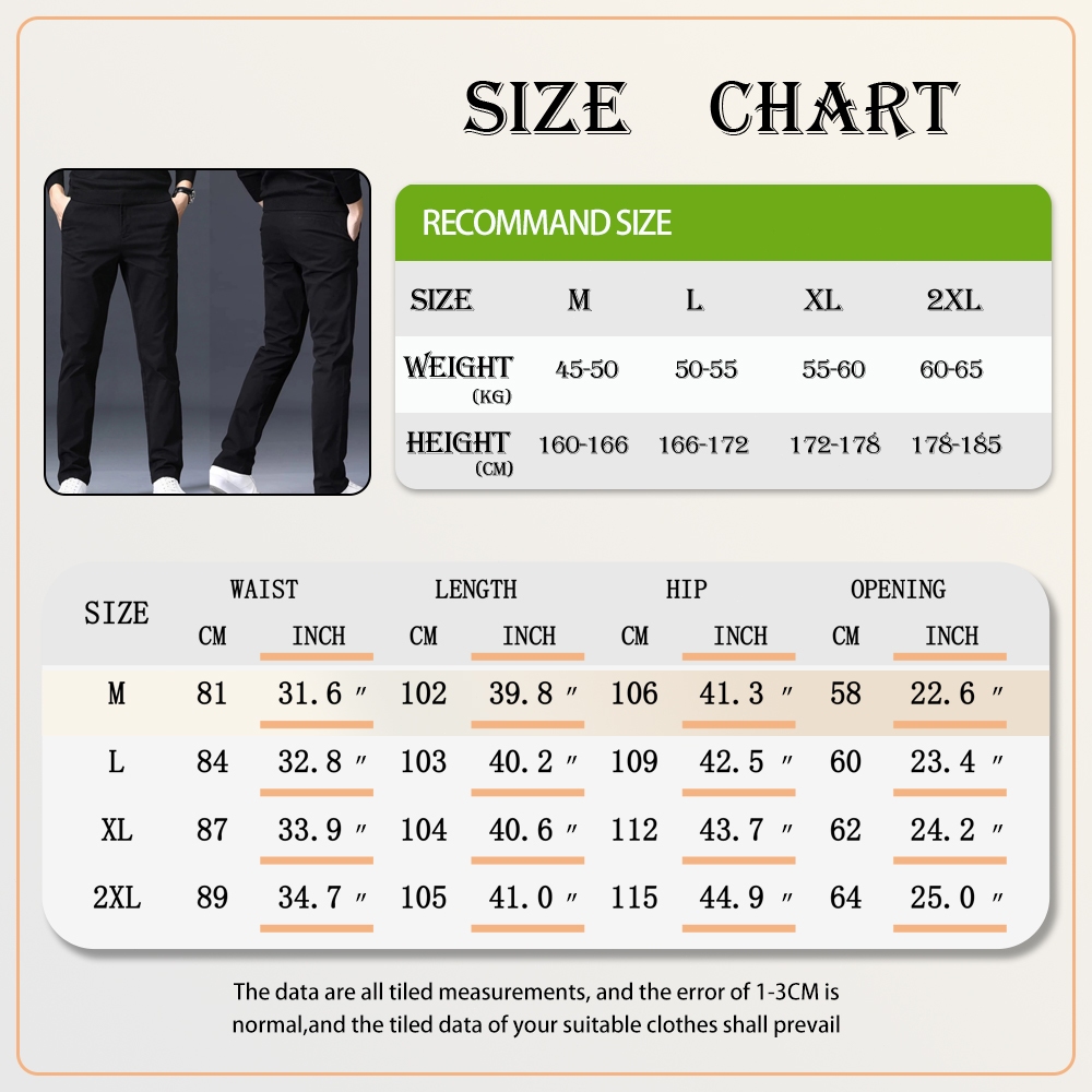 GC Korean Style Pants High Quality stretch For Men Cotton Fashionable ...