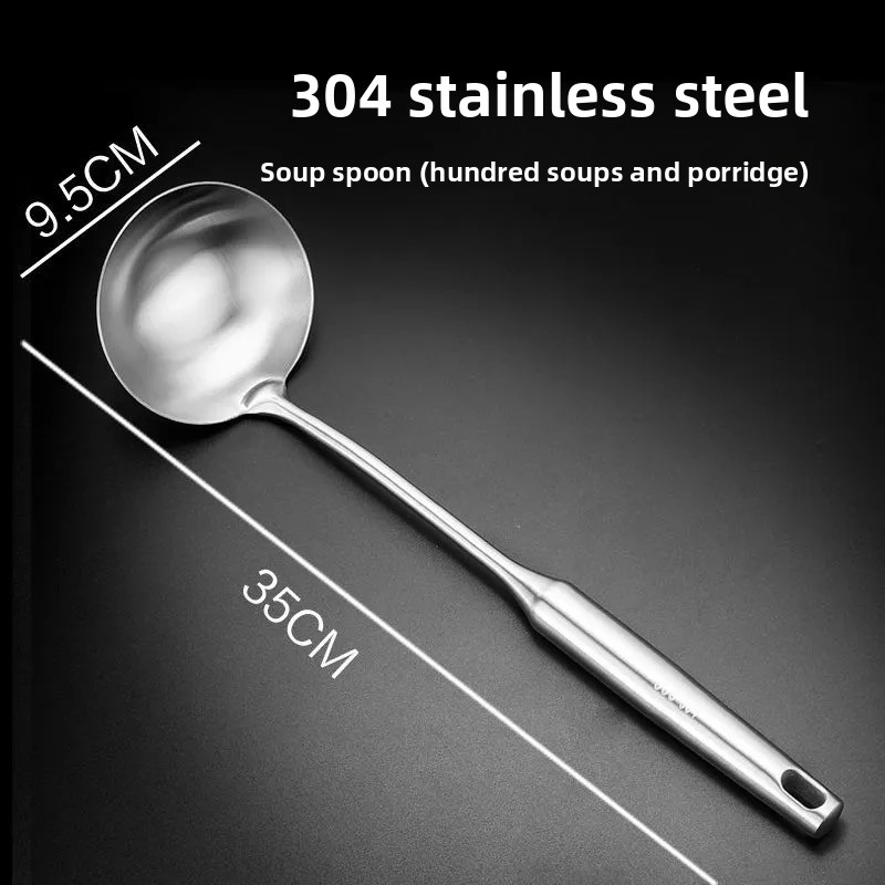 304 Stainless steel 5pcs wok spatula/wok spoon/colander/Frying spatula ...