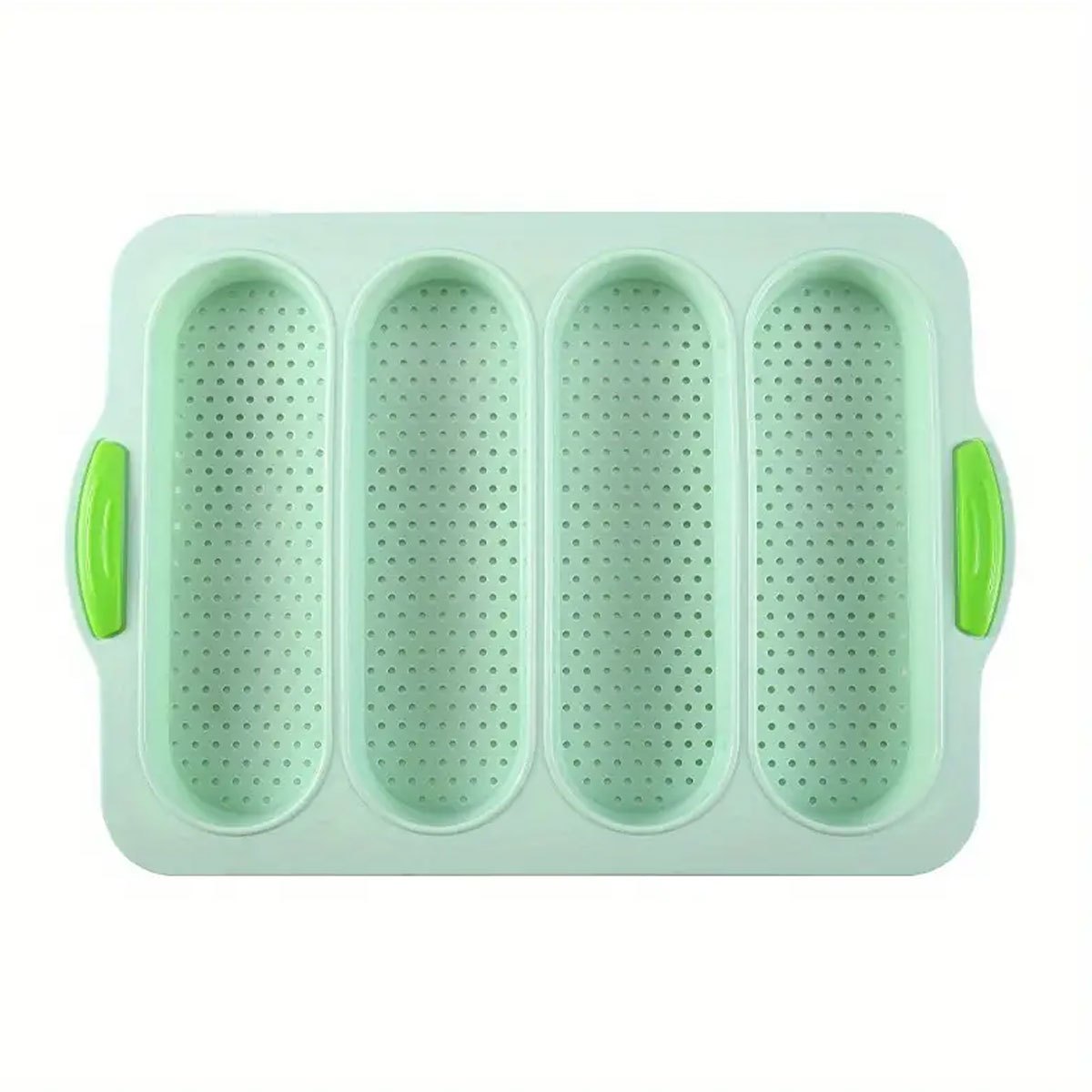 Non-Stick Baking Tray Mold 4-Wave Oven Safe Bread Sandwich Pan ...