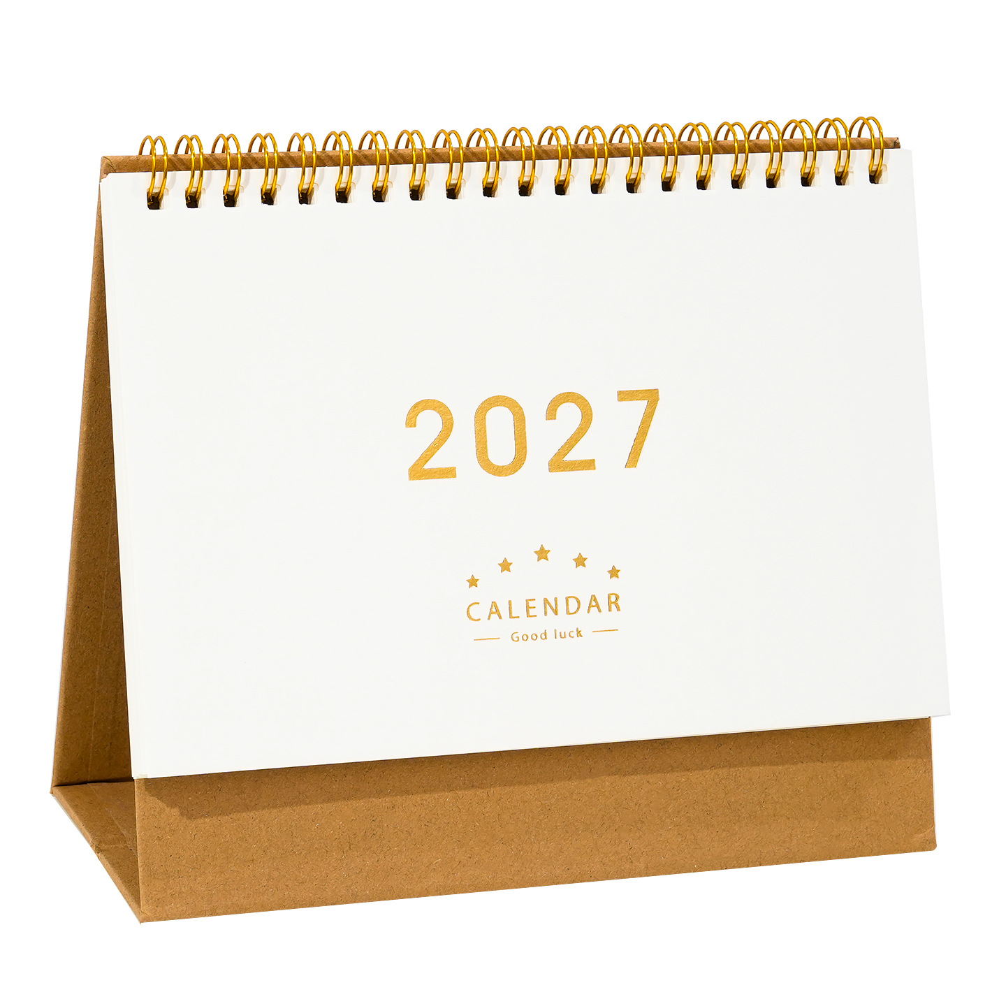 OHAYA | 2027 Calendar Gilding Desk Calendar Desk Calendar Desktop Memo ...