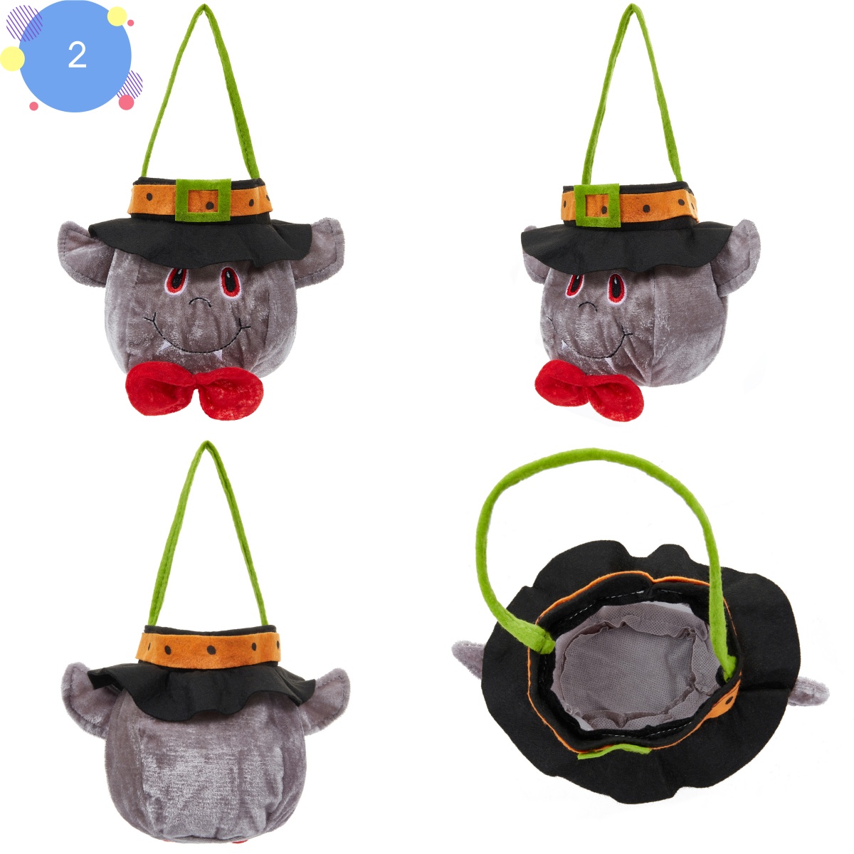 Halloween Candy Bags for Children Trick or Treat Goody Bags Non-woven ...