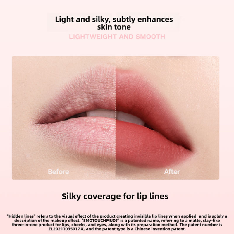 Mooekiss Velvet Mist Long-Lasting Matte Lip Mud Non-Stick Gloss ...