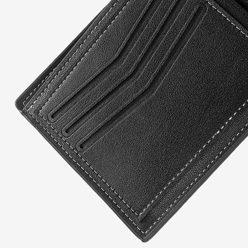 BOSTANTEN Brio Wallet Men's PU Leather Bifold Wallet with Card Holder ...