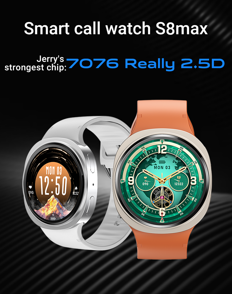 Watch 8 Smart Watch NFC AMOLED HD Display Heart Rate Sports Tracker ...