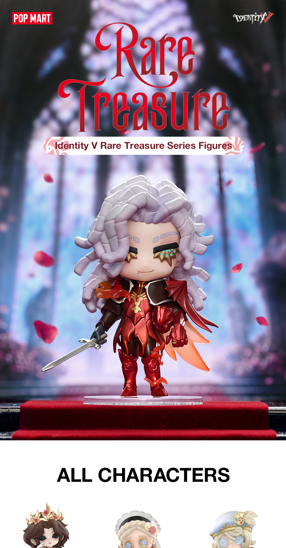 POP MART Identity V Rare Treasure Series Figures Birthday Gift | Shopee ...