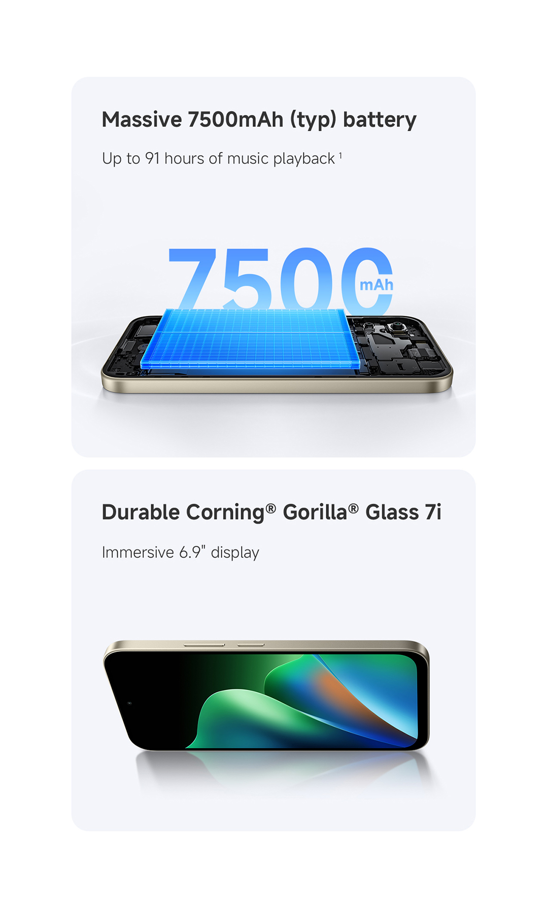 New REDMI 17 4G Smartphone | 4GB+128GB| 7500mAh battery with 45W turbo ...