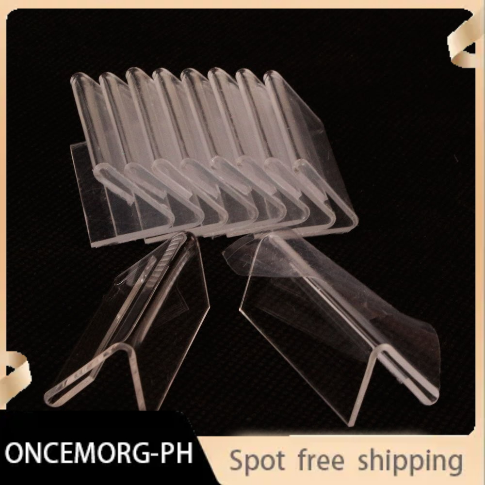 Price Tag Stand Acrylic Clear Transparent Desktop Sign Label Display
