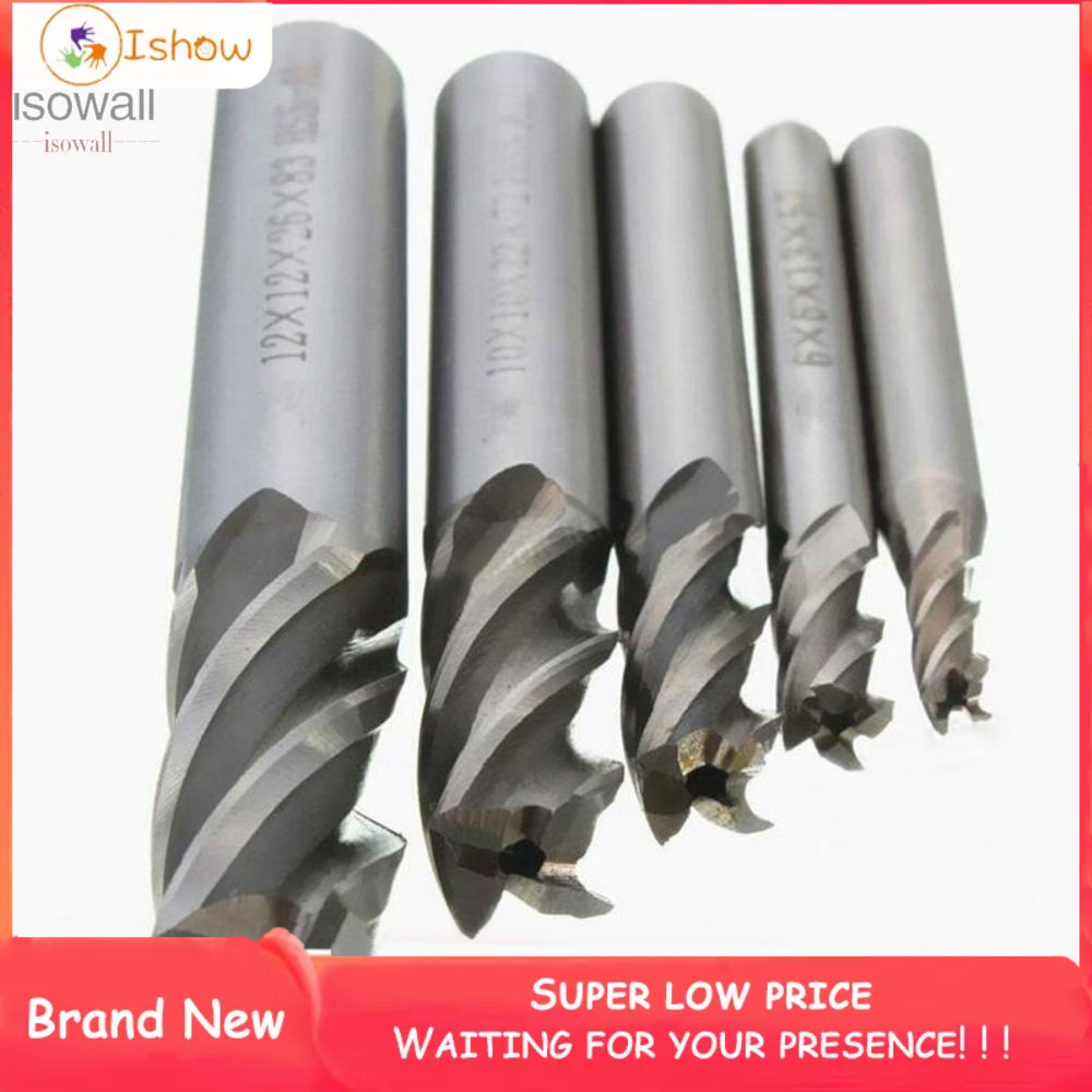 End Mill Equipment Set Metalworking 5pcs CNC Milling Machine Drill Bit