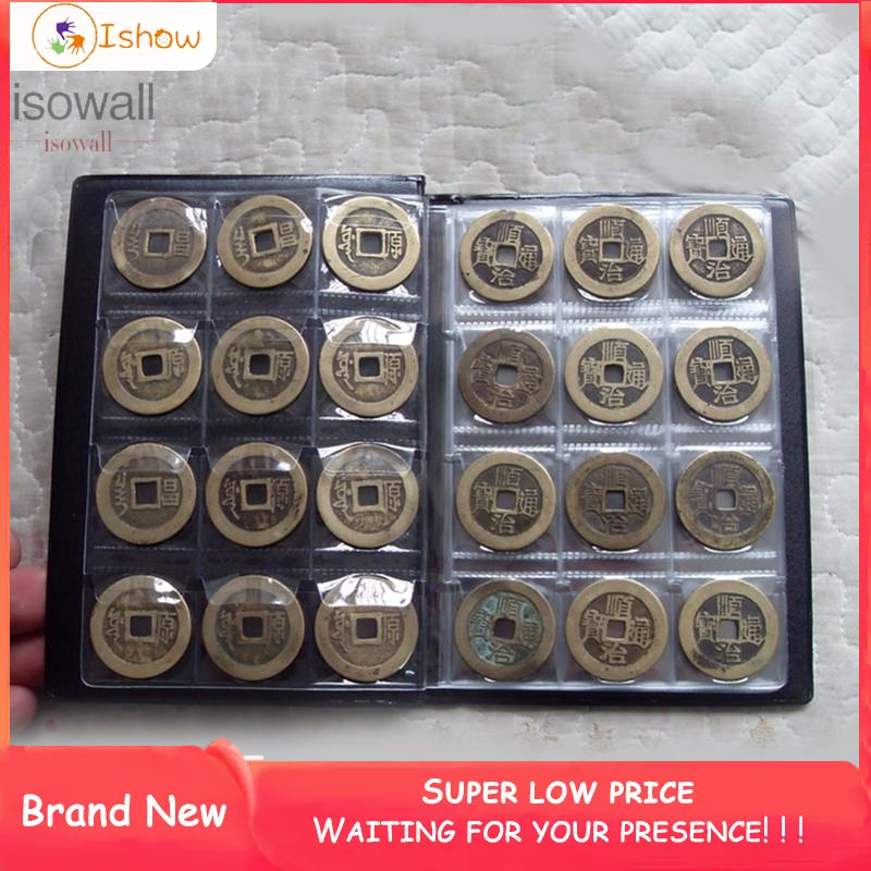 HL 120 Slots Coin Penny Collecting Holder Pockets Storage Album Book ...