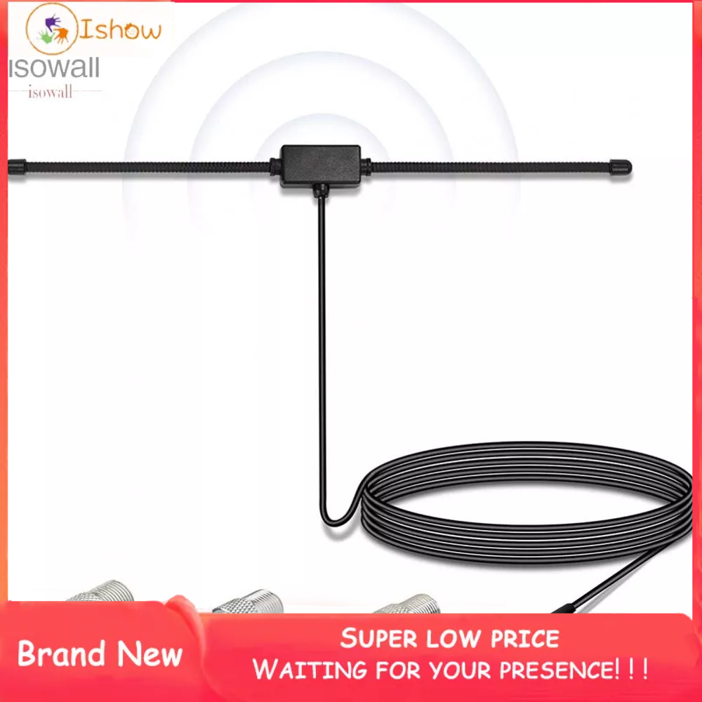 FM Antenna Indoor Music System Radio FM Antenna Receiver Tuner 75 Ohm