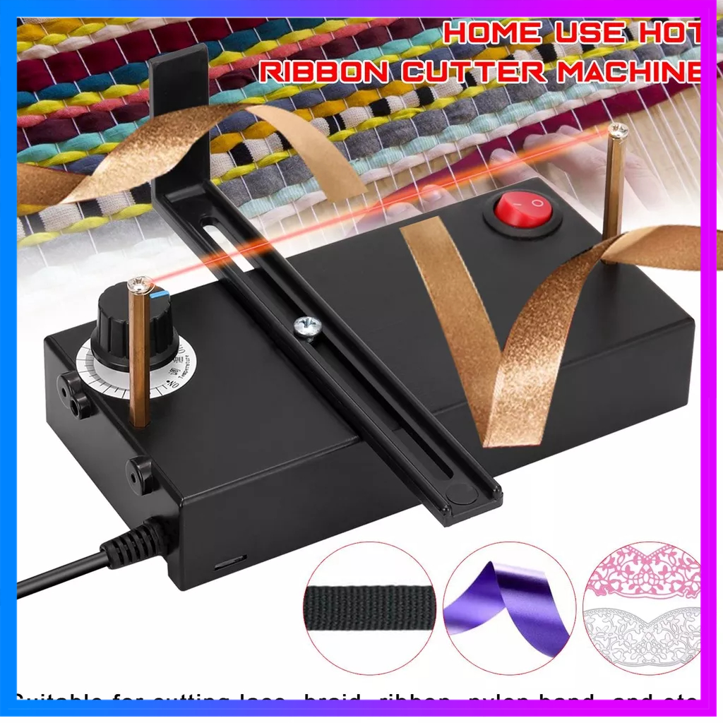 FLP Home Use Hot Ribbon Cutter Machine DIY Rope Band Craft DIY Manual ...