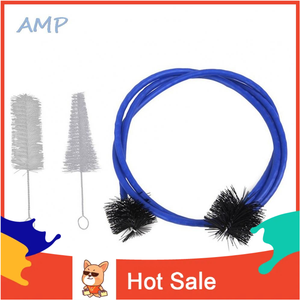 Trombone Cleaning Brush 3PCS Bristles Cleaning Kit Snake&Brush