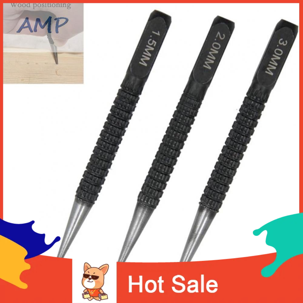 Center Punch 1.5/2/3mm Adjustable Alloy Steel Glass Hand Tools Hole ...