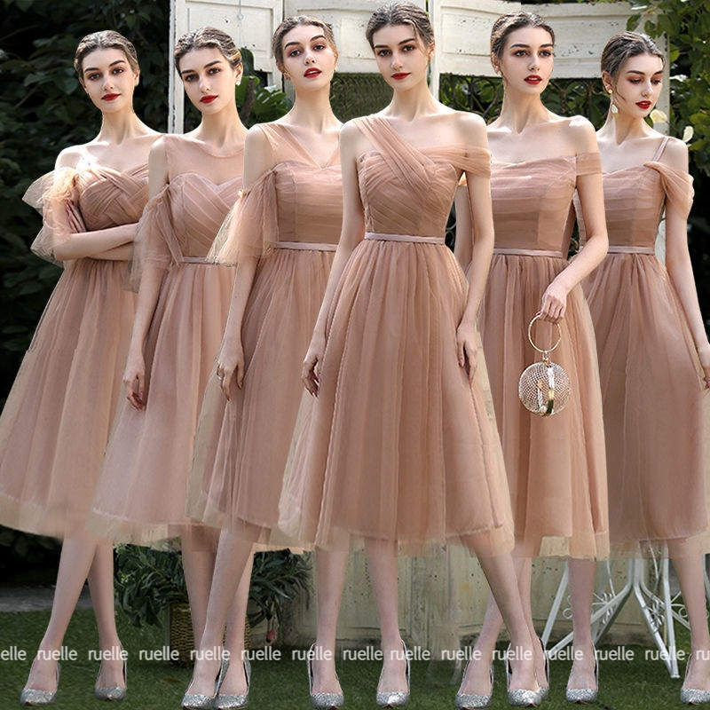 Bridesmaid Dress New Summer Bridesmaid Dress Wedding Long Maxi Evening