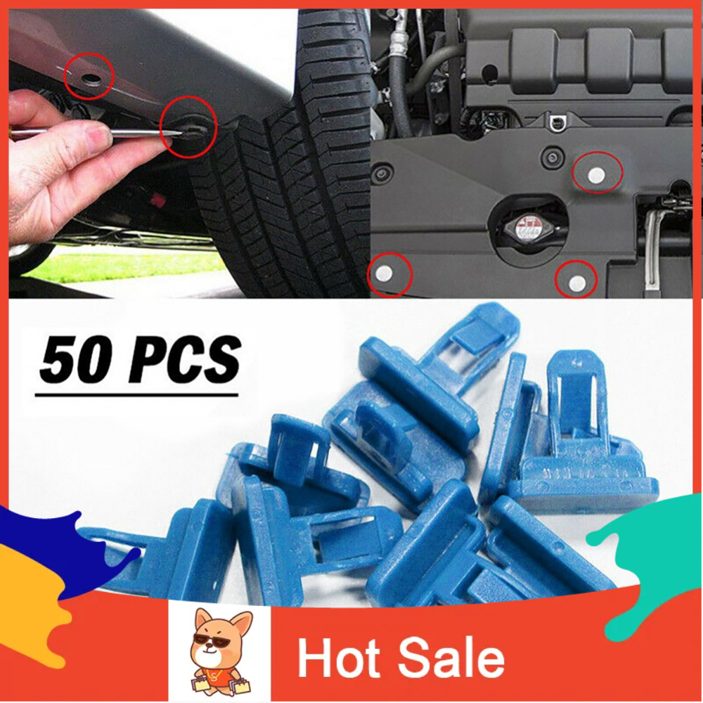 Rivet 50pcs Clip For Toyota Lexus Moulding Nylon Pin Plastic ...