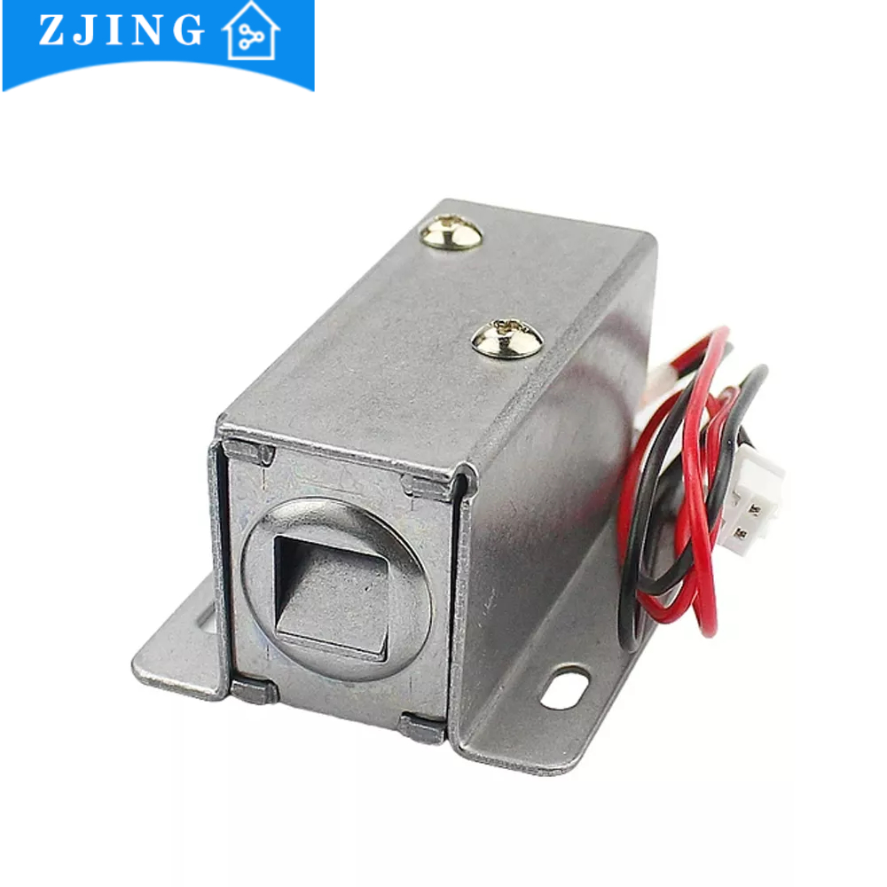 DC 12V Small Electronic Door Lock Normally Open Electric Control Lock ...