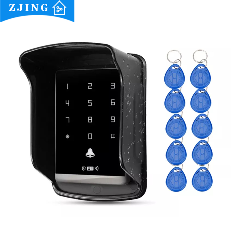 Painted Metal Rain Waterproof Outdoor Closure Cover Case For Fingerprint Attendance RFID Access Control Keypad Reader Intercom