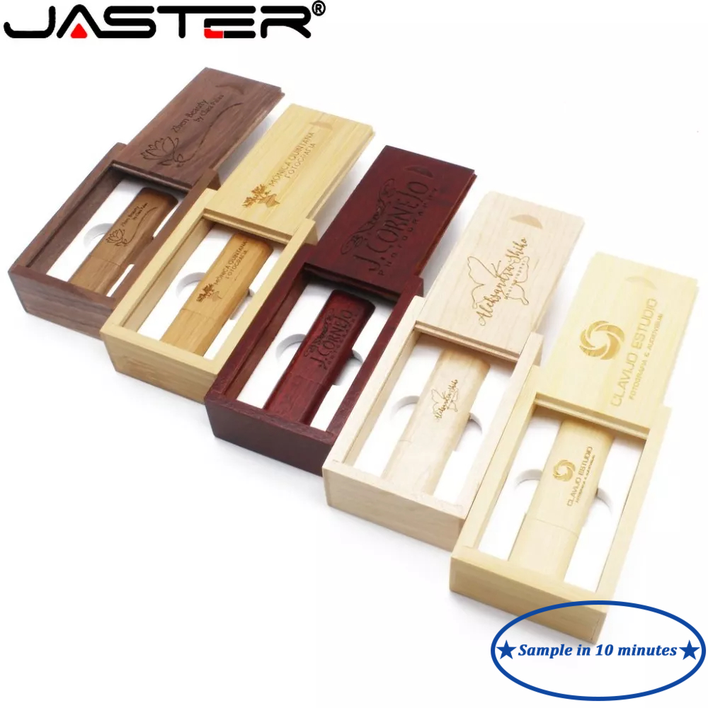 JASTER (Free Custom Logo) USB Flash Drive 64GB Laser Engraving USB 2.0 ...