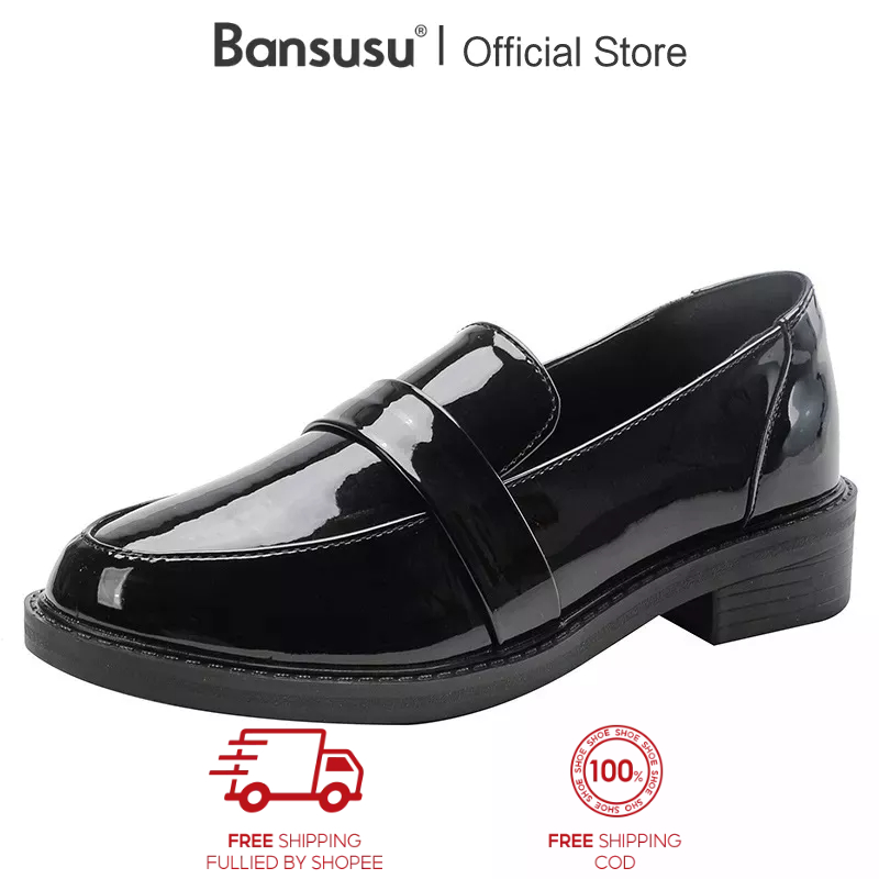 Bansusu Japanese Lolita Black Mary Jane Platform School Shoes For Women