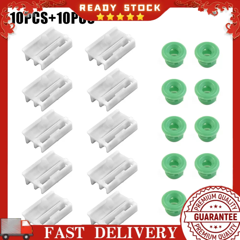 10PC Side Sill Skirt Clips &10x Rocker Panel Moulding Clips For BMW E36