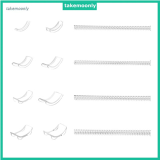 12 Pcs/Set Silicone Invisible Clear Ring Size Adjuster Resizer Loose Rings  Reducer Ring Sizer Guard Tightener Resizing Jewelry