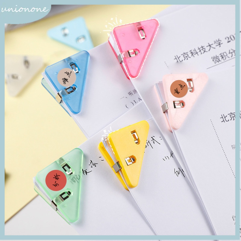 ONE Corner Paper Clamp Multi-functional Paper Clamp Bookmark Clip ...