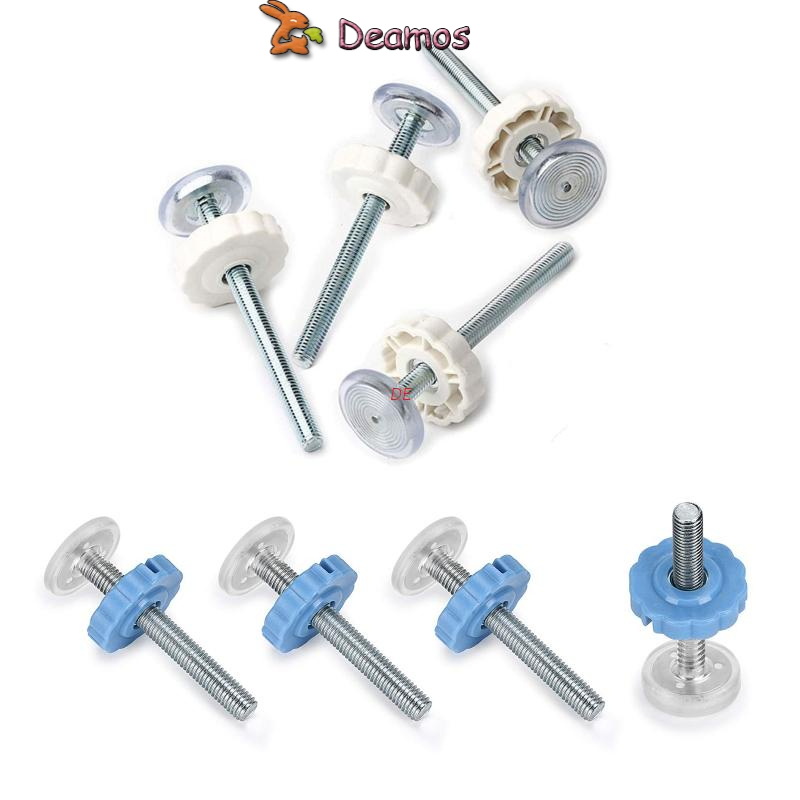 DE Pressure Mounted Baby Gates Threaded Spindle Rods,4Pcs Spindle Screw ...