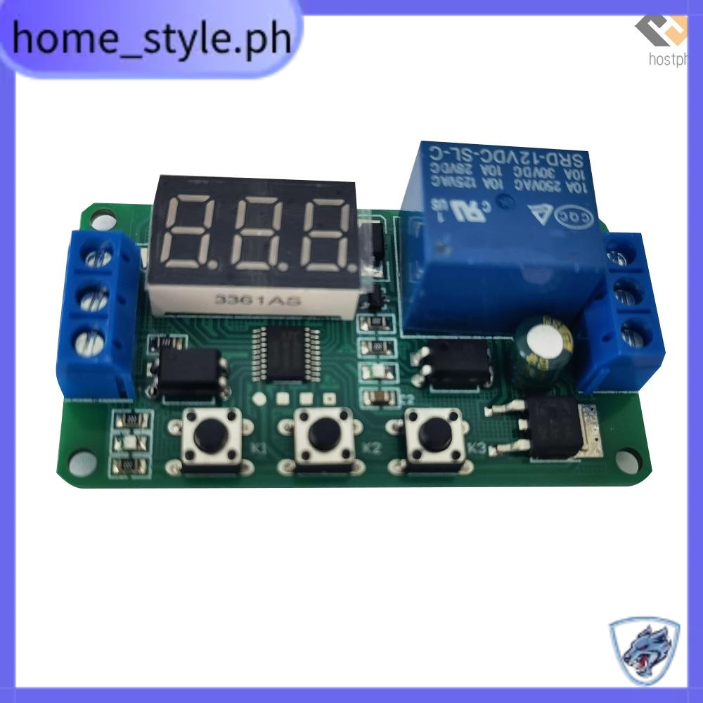 12V LED Display Automation Digital Delay Timer Control Switch Relay ...