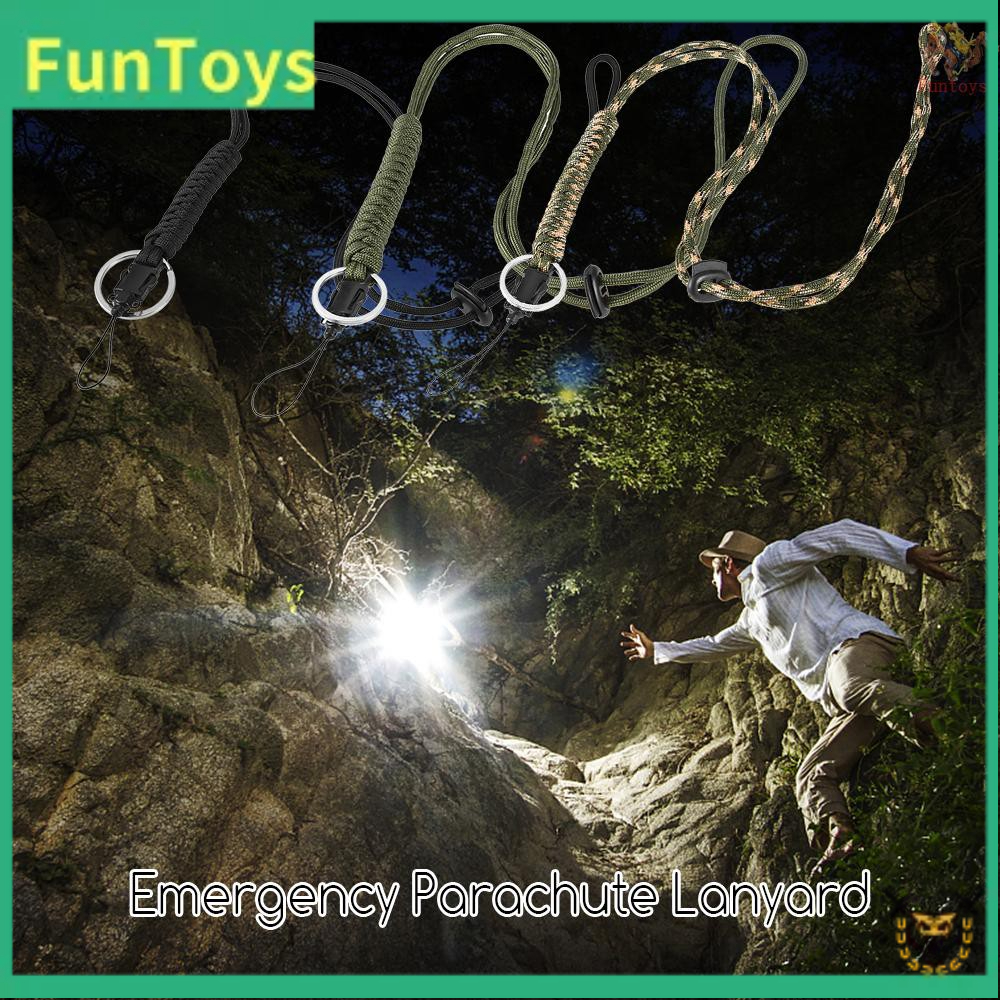 FUTO Paracord Parachute Cord Outdoor Lanyard Guy Rope 7 Strand Camping ...