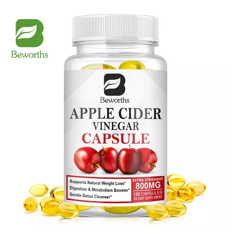 Beworths Organic Apple Cider Vinegar Capsules + Digestive Enzymes