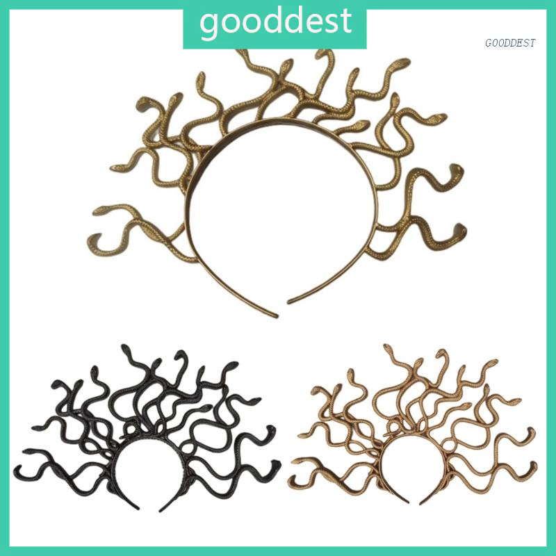 GOO halloween Medusa Headband Medusa Snake Costume Headband Medusa