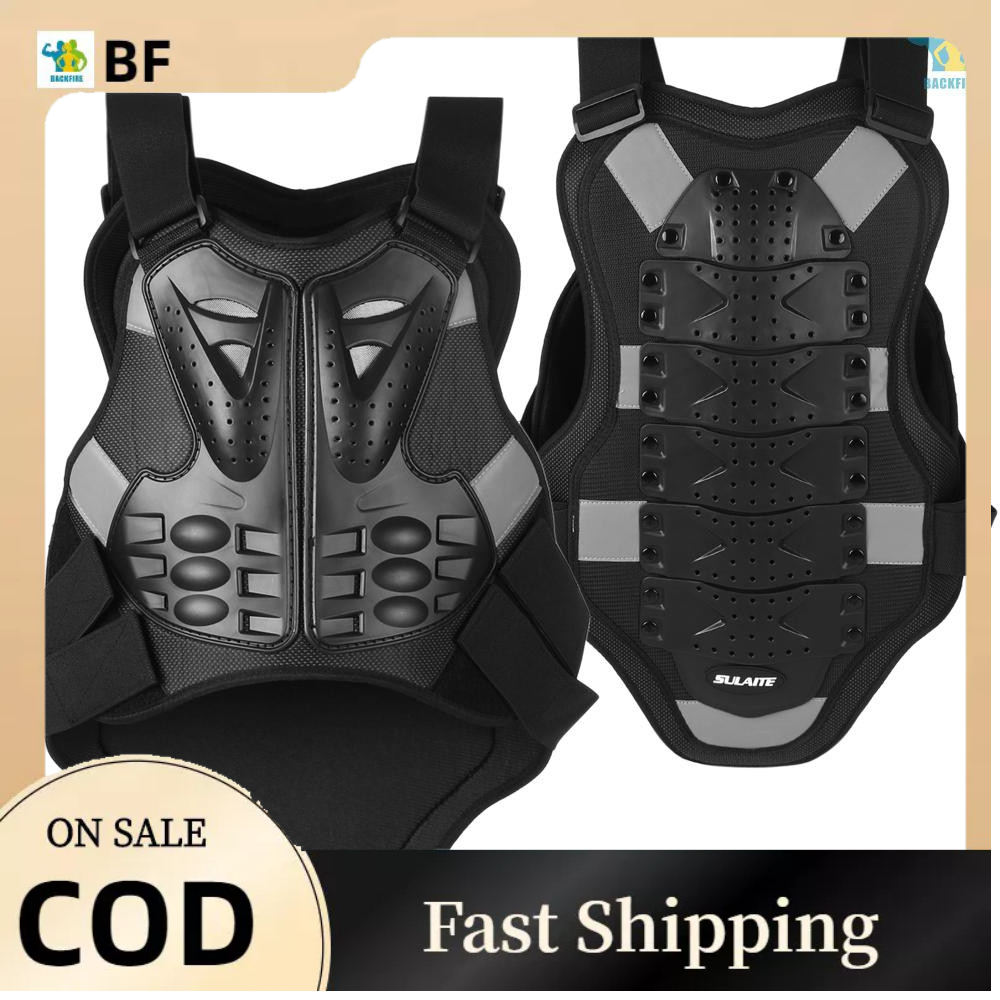 BF Men Motorcycle Armor Vest Body Chest Spine Back Protector Protective Jacket for Cycling Skating Skiing Skateboarding Shopee Philippines