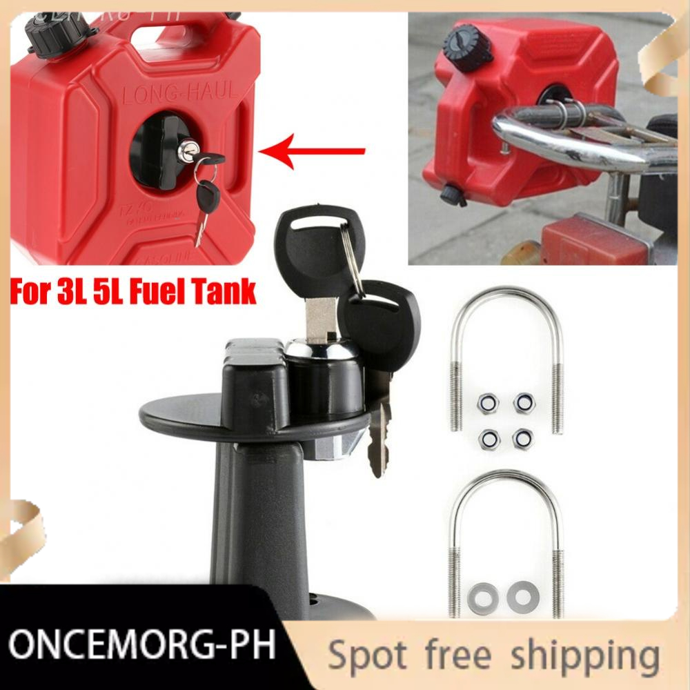 Aaiwa 2-Pack 30L Fuel Tank Lock Mounts – Gas Can Bracket For ATV, UTV, Jeep, Polaris