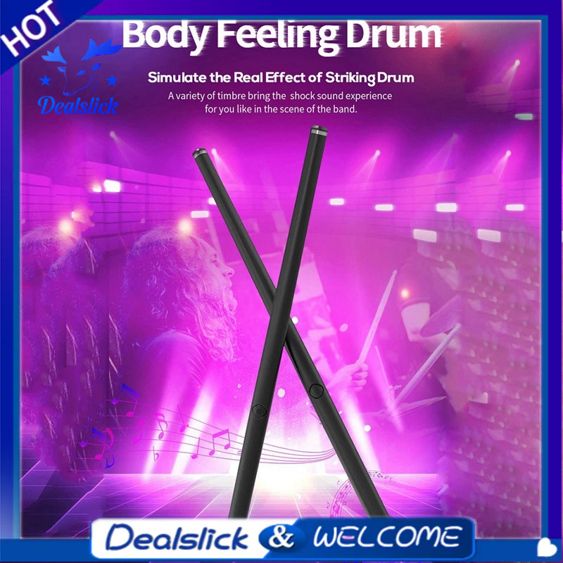 Portable Air Drum Digital Electronic Drumstick Drum Stick Bass Drum