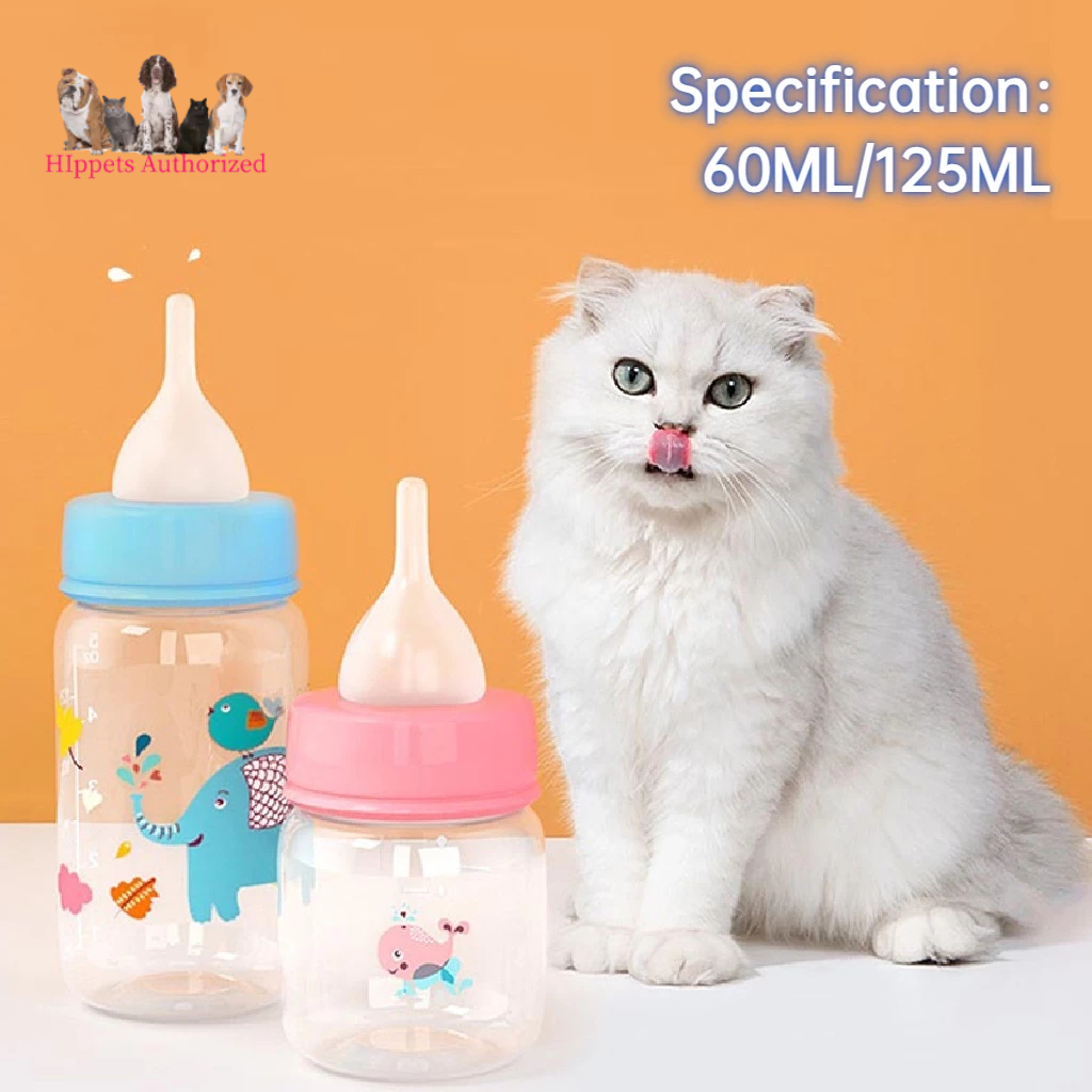 Puppy Kitten Feeding Bottle Set Cat Dog Bady Nursing Water Milk Newborn