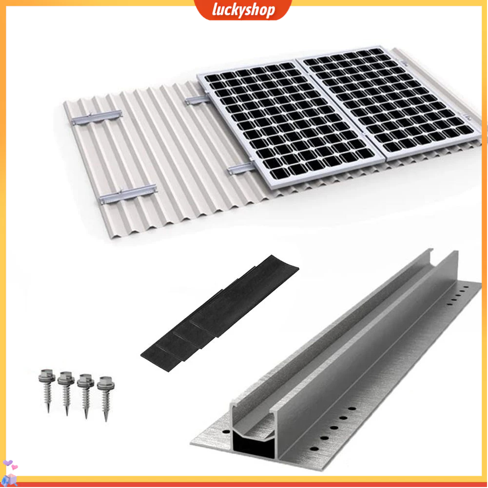 【LUSH】PV Photovoltaic Solar Panel Accessories Trapezoidal Mounting