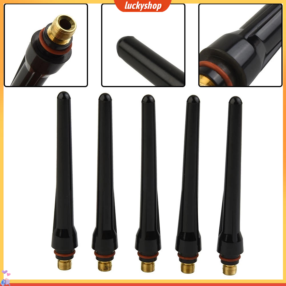 5x Brennerkappe Lang 57Y02 - Kompatibel Mit WIG-TIG 17/18/26