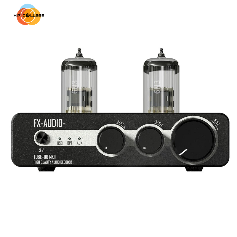 Fx AUDIO TUBE06MKII Fever 6N3 TUBE Amplifier Front Amplifier ES9018K2M