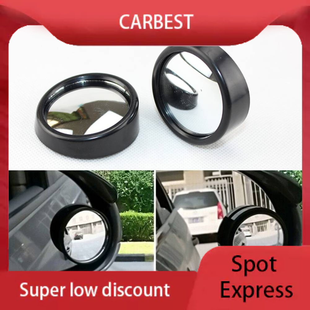【Good】2*Car Rearview Mirror Van Blind Spot Convex Side View Wide Angle ...