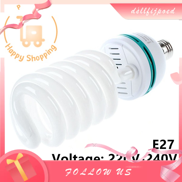 High-Photo Studio Ampoule135W E27 5500K Video Lumiere Photographie Lumiere Blanc Lumière Du Jour - 9