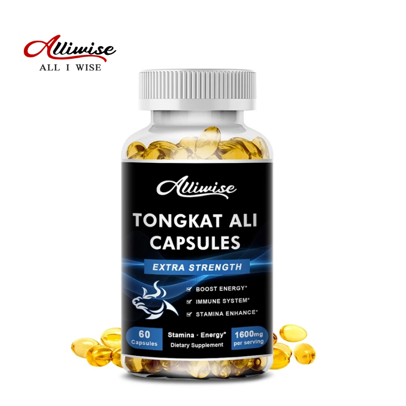 Alliwise Tongkat Ali Maca Capsules Antifatigue Relief Gout Build