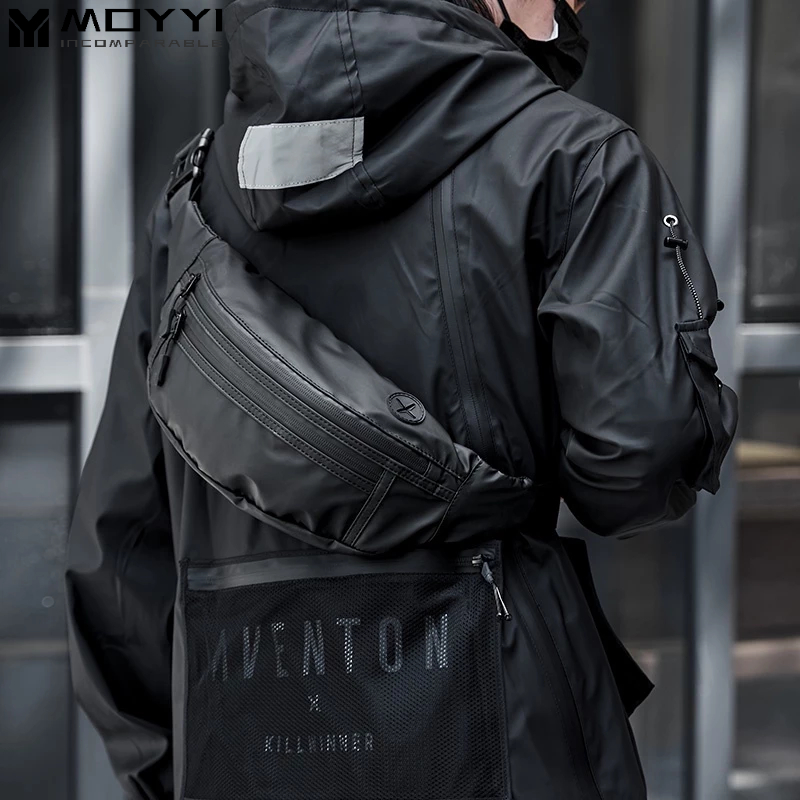 MOYYI Men Vintage Pure Color Small Messenger Bag Travel Crossbody Pack ...