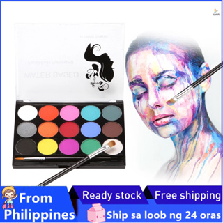 Face Paint Water Activated Makeup Face Paint Palette Set 15 Colors Face  Painting Supplies Makeup Trendy Gift