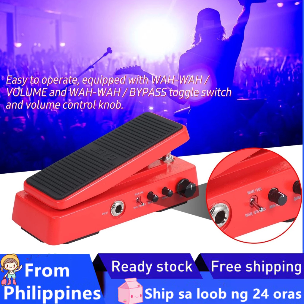 JOYO 2In1 Electric Guitar Tones Effect Pedal with Adjustable Tones
