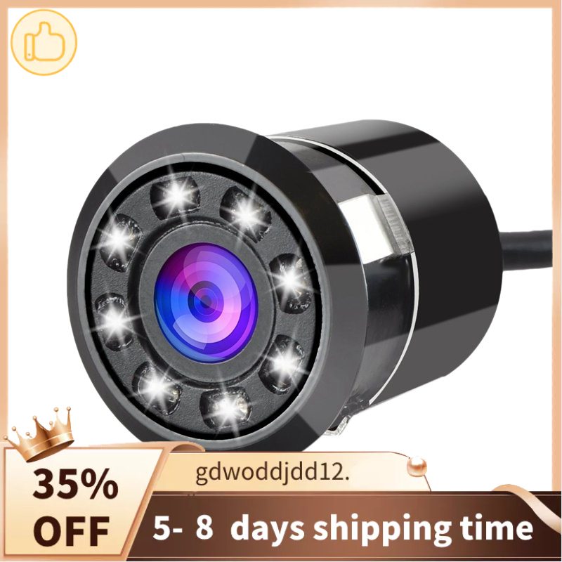 Superior 【COD】Car Rear View Camera 8-LED Round Back Up Camera 170 ...