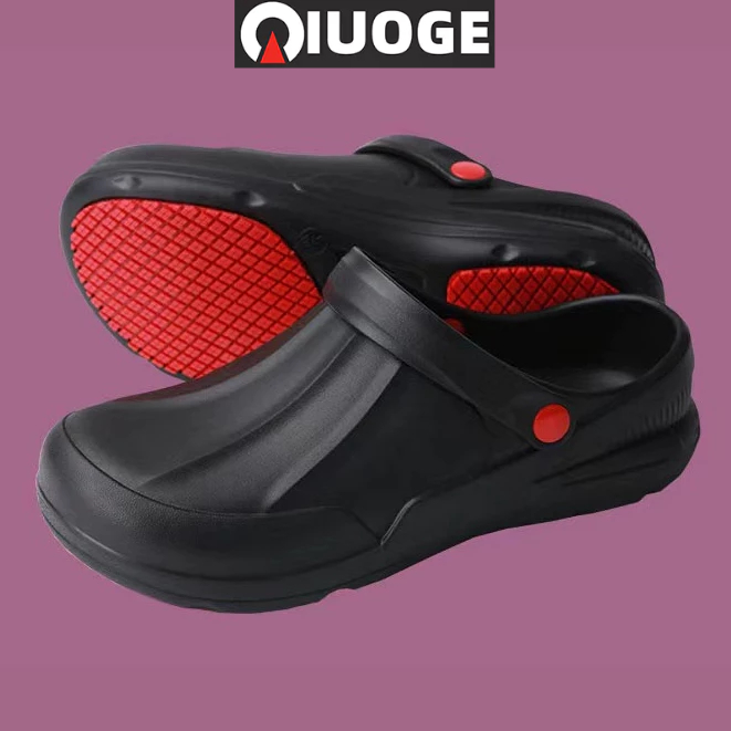 Anti-slip Chef Shoes Restaurant Restaurant Western Restaurant Hotel Safe  Work Rain Boots Kitchen Oil-Proof Waterproof Wear-