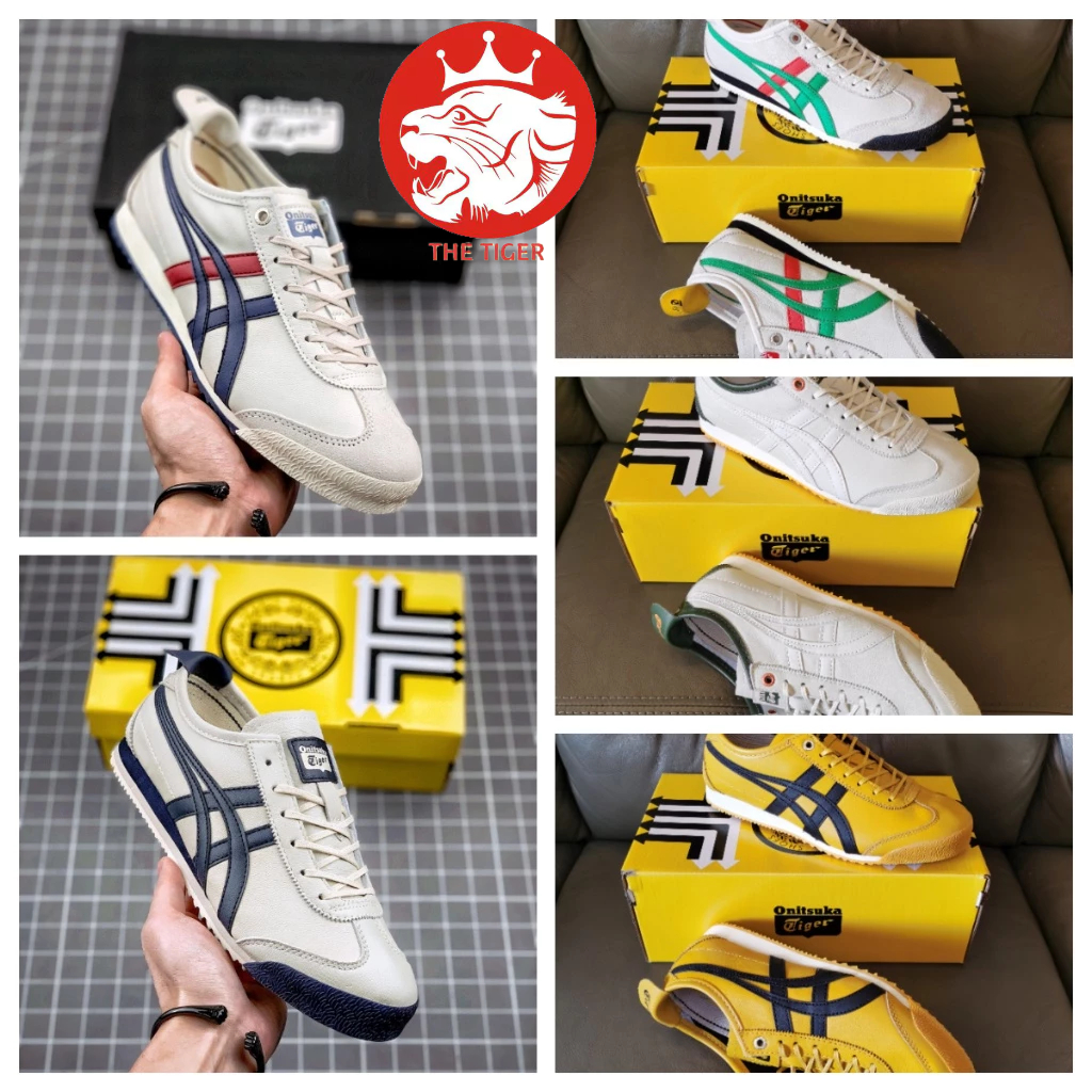 sheepskin onitsuka SD MexicoTiger Mexico 66 running shoes For Men Women green Shopee Philippines