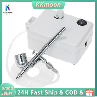 KKmoon High Atomizing Siphon Feed Airbrush Single Action Air Brush Kit for  Makeup Art Painting Tattoo Manicure 0.8mm Spray Paint 