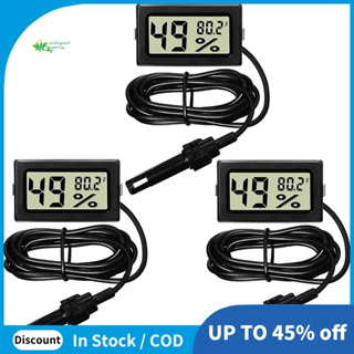 1pc Mini LED Digital Thermometer, Hygrometer, Indoor Temperature Humidity  Meter Sensor Gauge